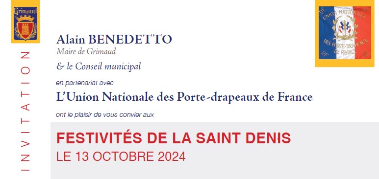 Dimanche 13 octobre 2024 - Célébration de la Saint Denis 