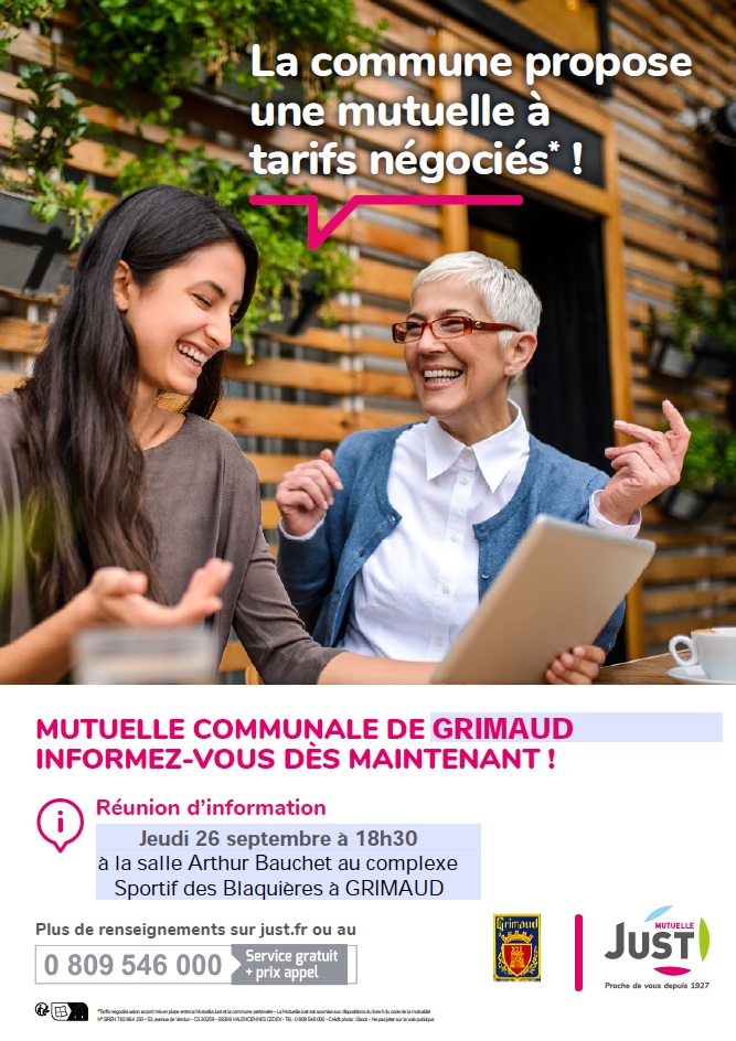 Jeudi 26 septembre 2024 - Réunion d'information sur la mutuelle municipale 